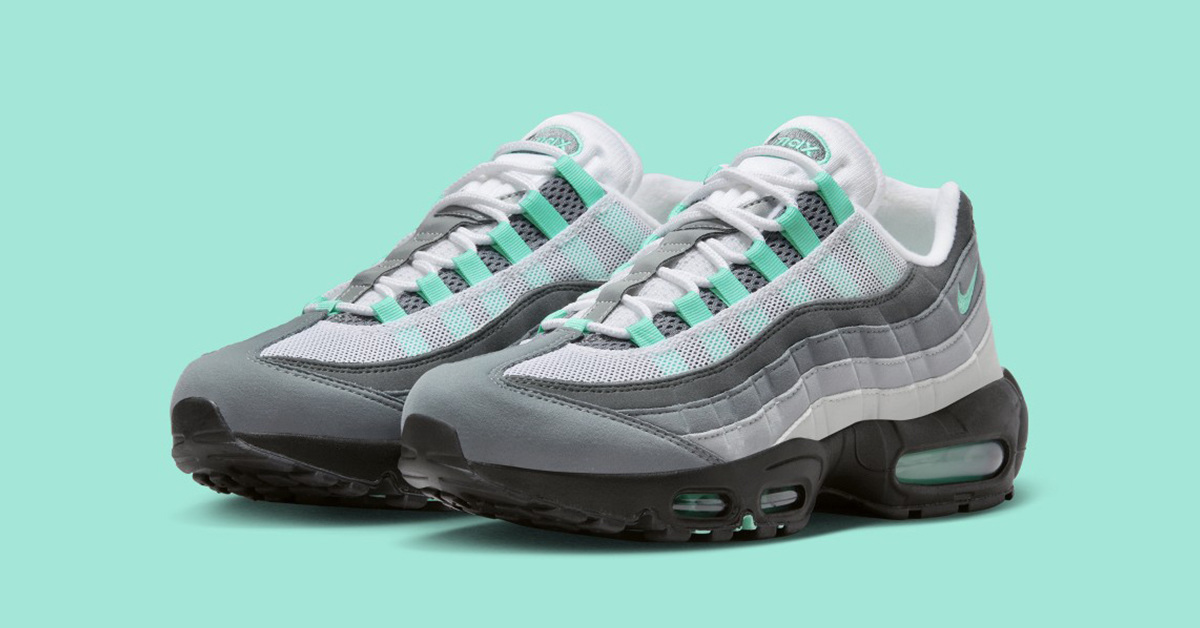 Nike bietet mit dem Air Max 95 „Hyper Turquoise“ ein Farbfeuerwerk für den Herbst/Winter 2023